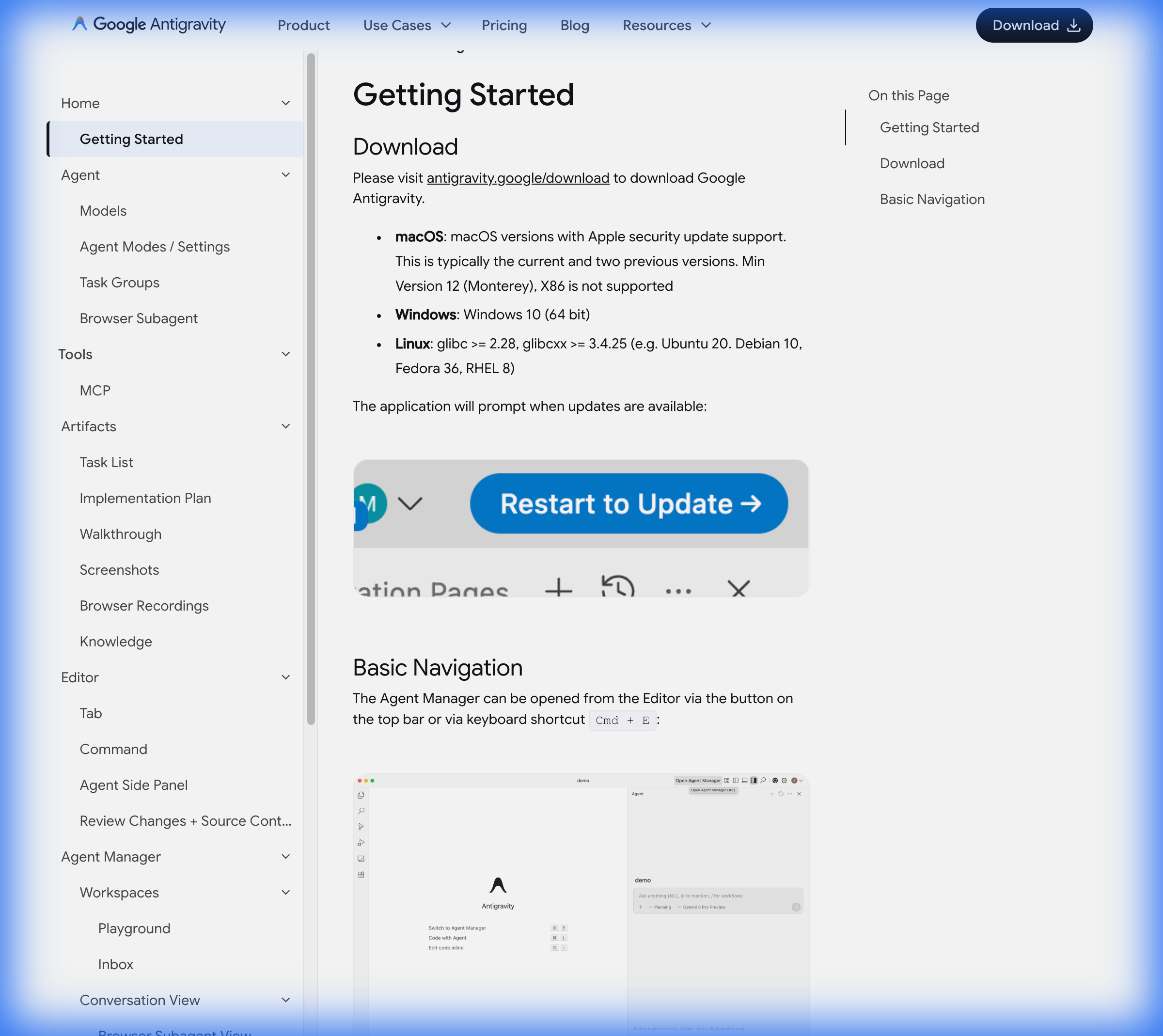 Google Antigravity Documentation